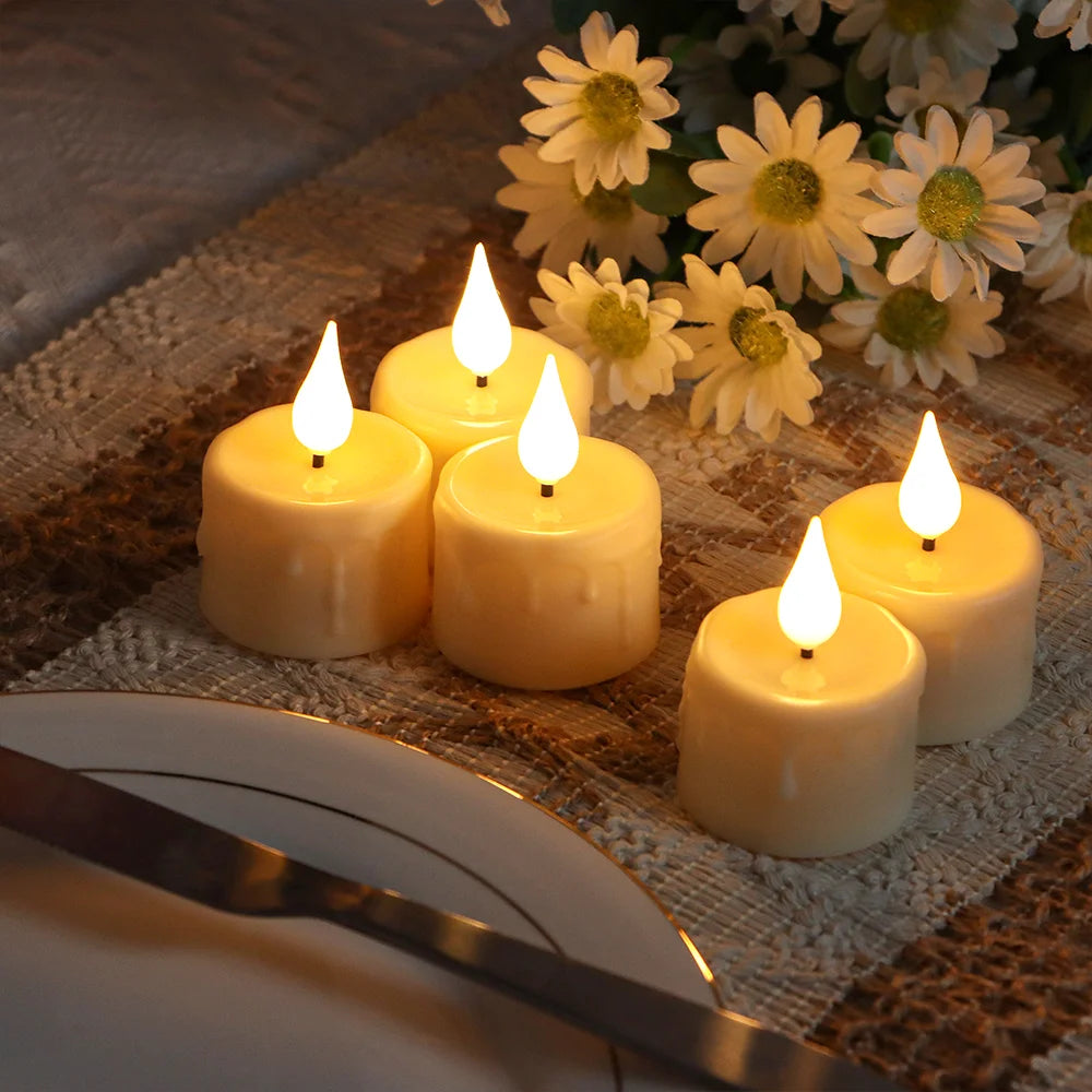 Rechargeable Candle Lamp With Remote Control LED Candles