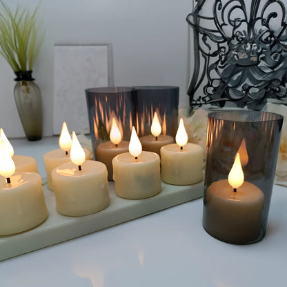 Rechargeable Candle Lamp With Remote Control LED Candles