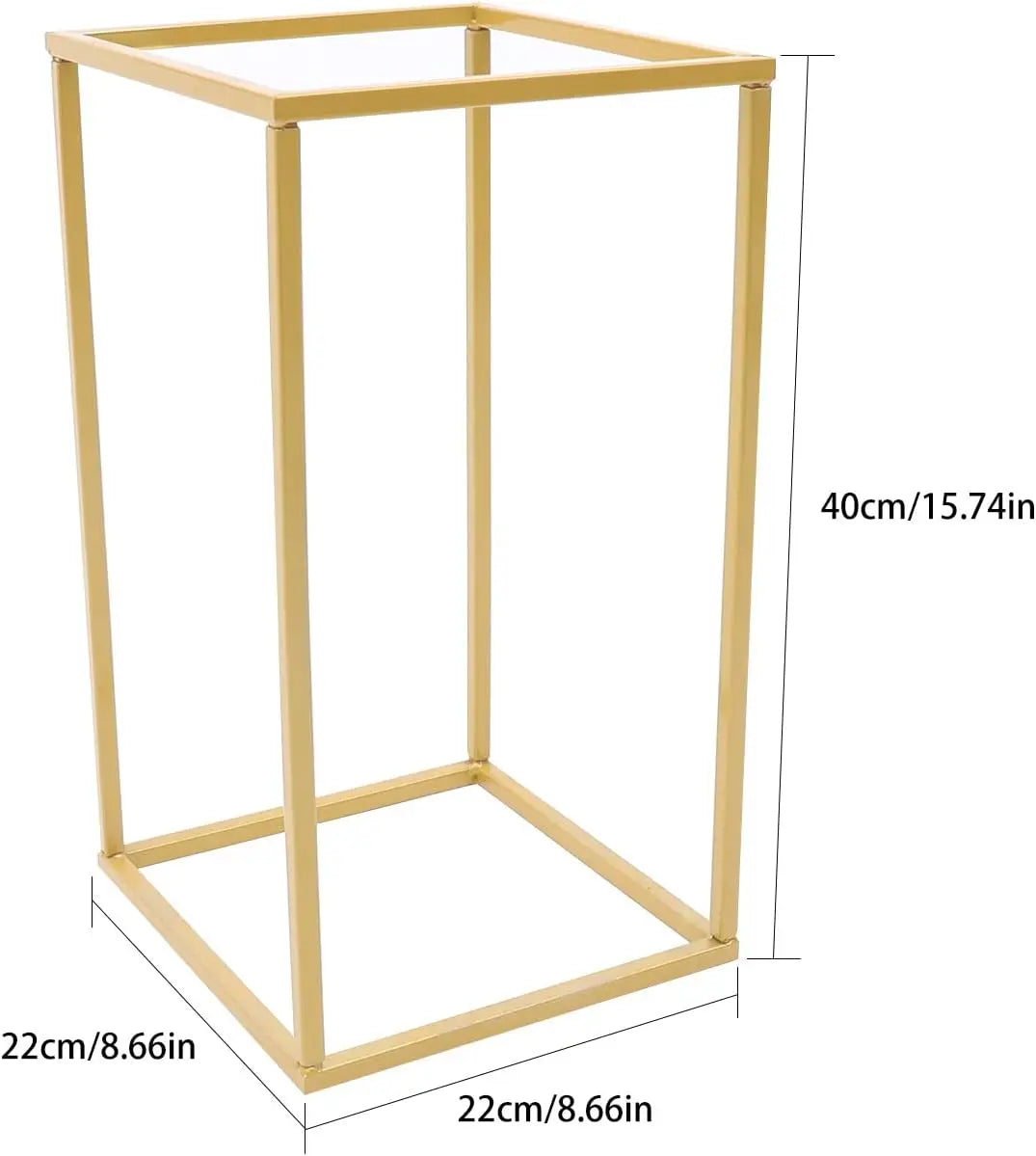 Gold Floral Stands for Wedding