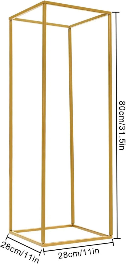 Gold Floral Stands for Wedding