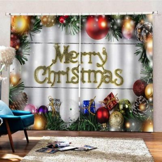 Christmas Curtains for Living Room – Cozy Holiday Decor